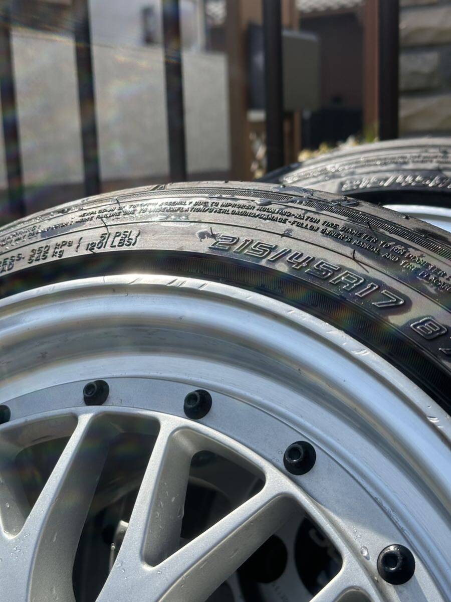 【本物】BBS LM 114.3x5h 8j 35 17インチ 4本_画像8