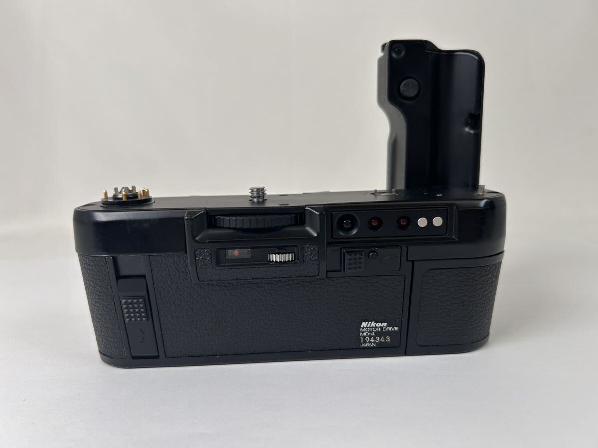 ニコン Nikon MOTOR DRIVE モータードライブ カメラアクセサリー NIKON F3用 MD-4 カメラ周辺機器 動作確認済み 長期保管品　美品　IM_画像3