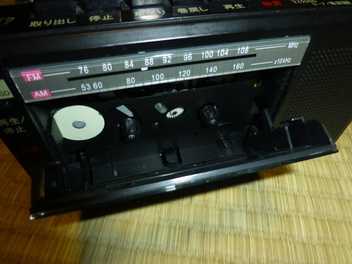 中古　WINTECH　カセットテープ　ラジオ　マイクロSD　USB　SCT-R225_画像8