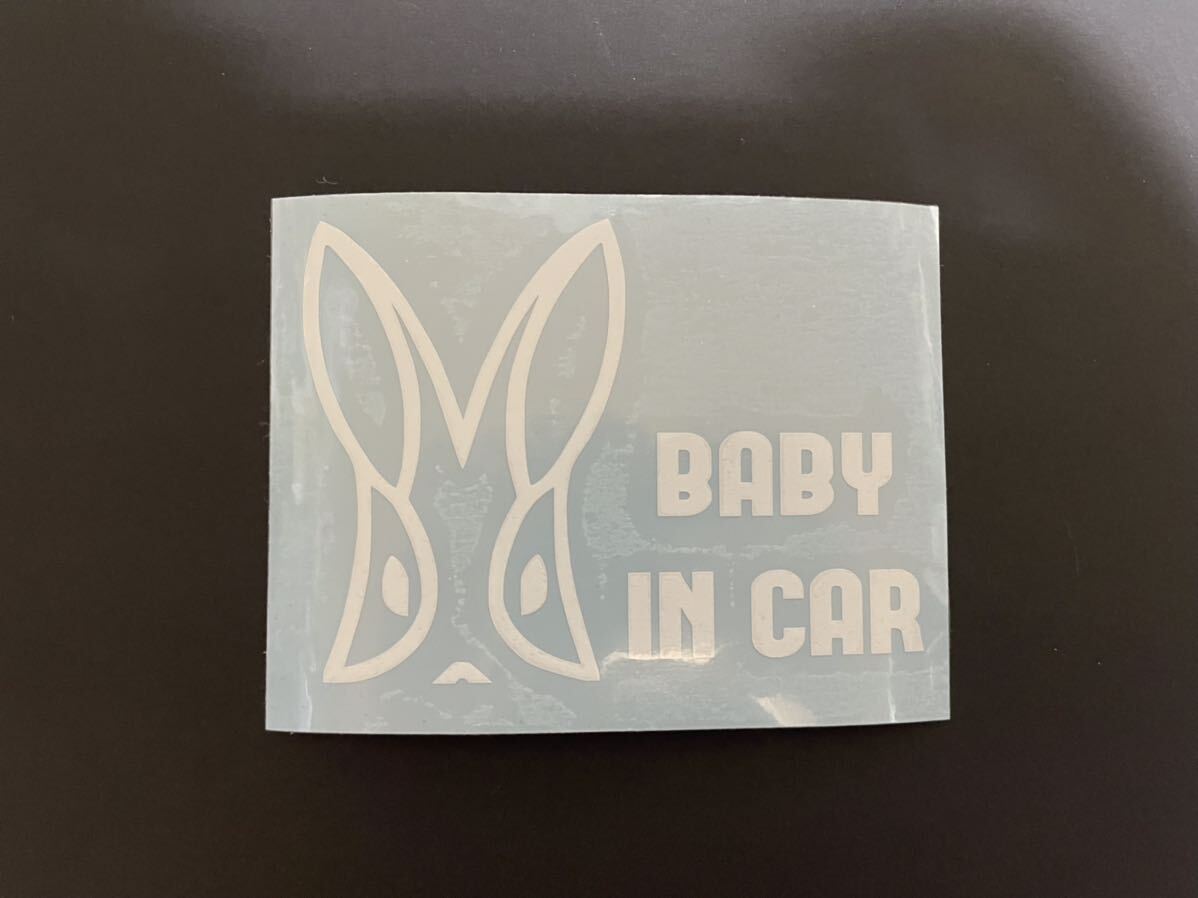 カッティングステッカー　ベイビーインカー　BABY IN CAR_画像2