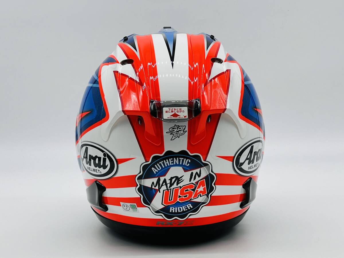 Arai アライ RX-7X HAYDEN SB ヘイデンSB RX7X フルフェイスヘルメット Lサイズ_画像7