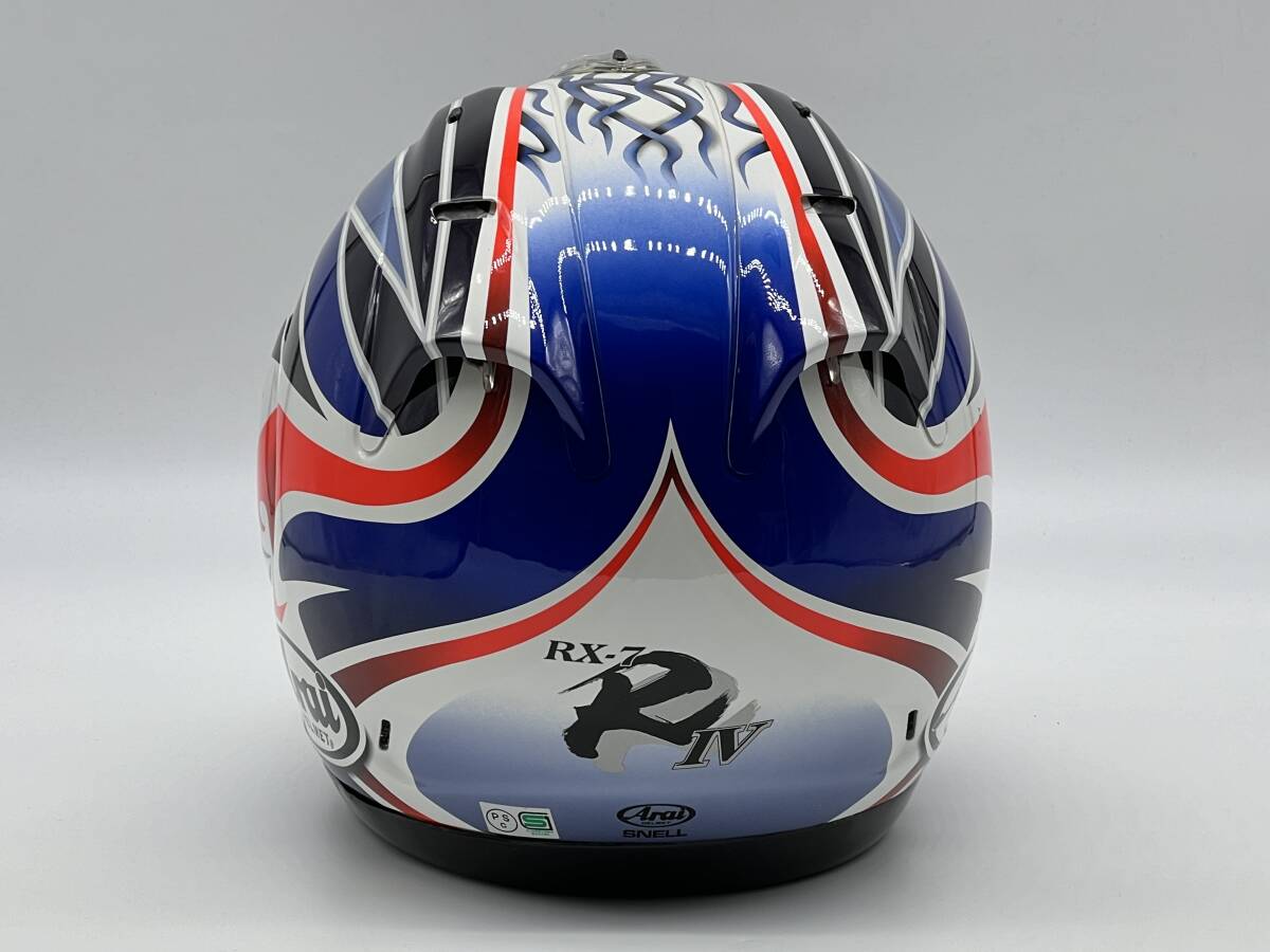 Arai アライ RX-7 RR4 Gary McCoy ギャリーマッコイ フルフェイスヘルメット Lサイズ_画像5