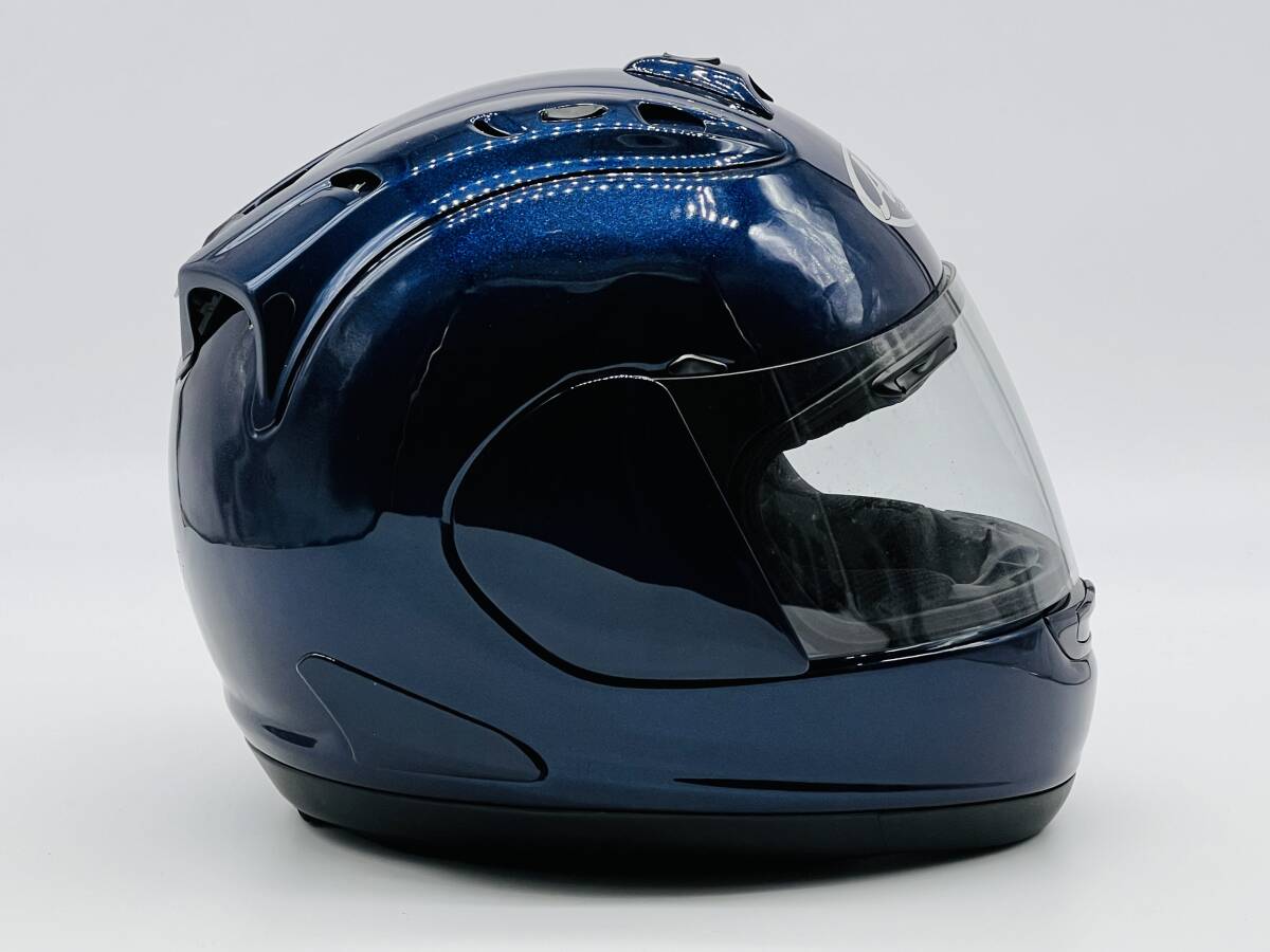 Arai アライ RX-7 RV グラスブルー RX7 RR5 GLASS BLUE フルフェイスヘルメット Lサイズ_画像8