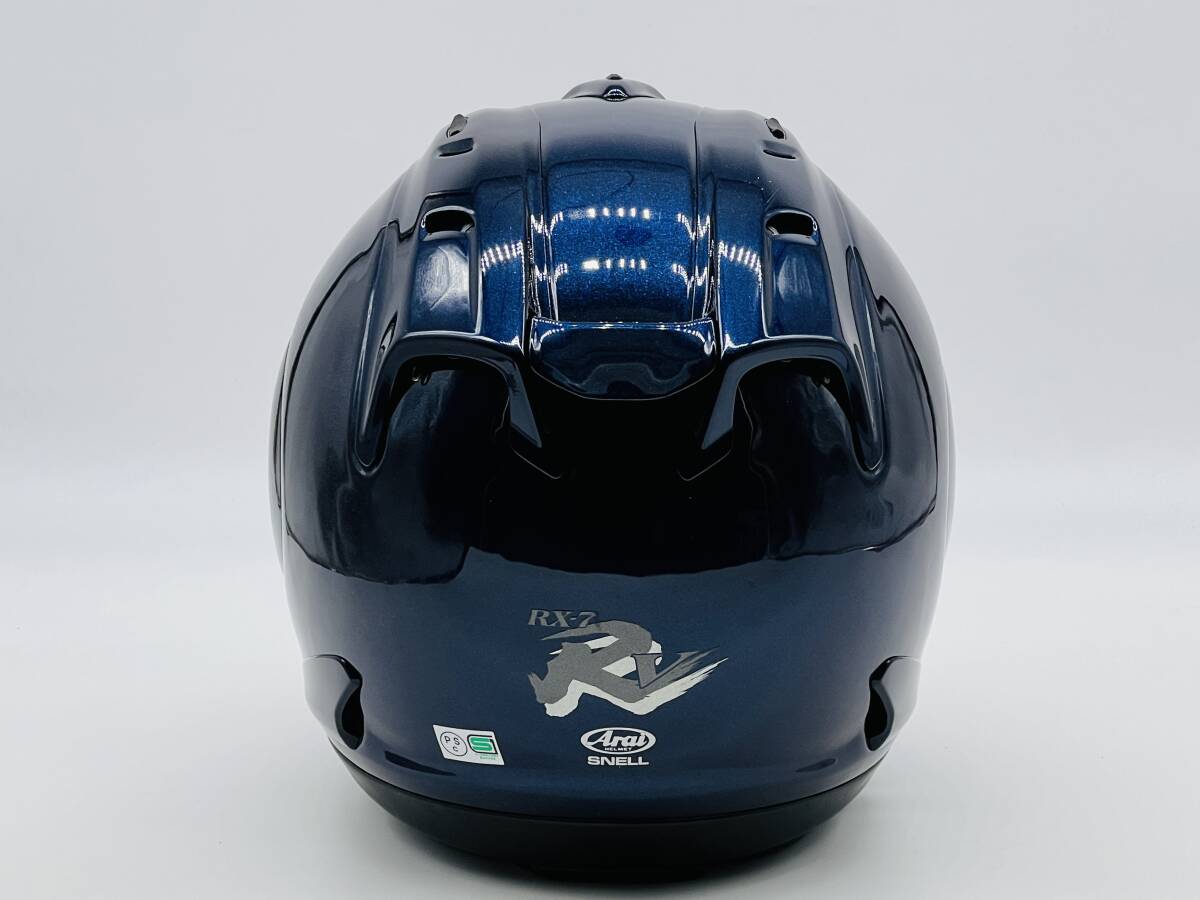 Arai アライ RX-7 RV グラスブルー RX7 RR5 GLASS BLUE フルフェイスヘルメット Lサイズ_画像5