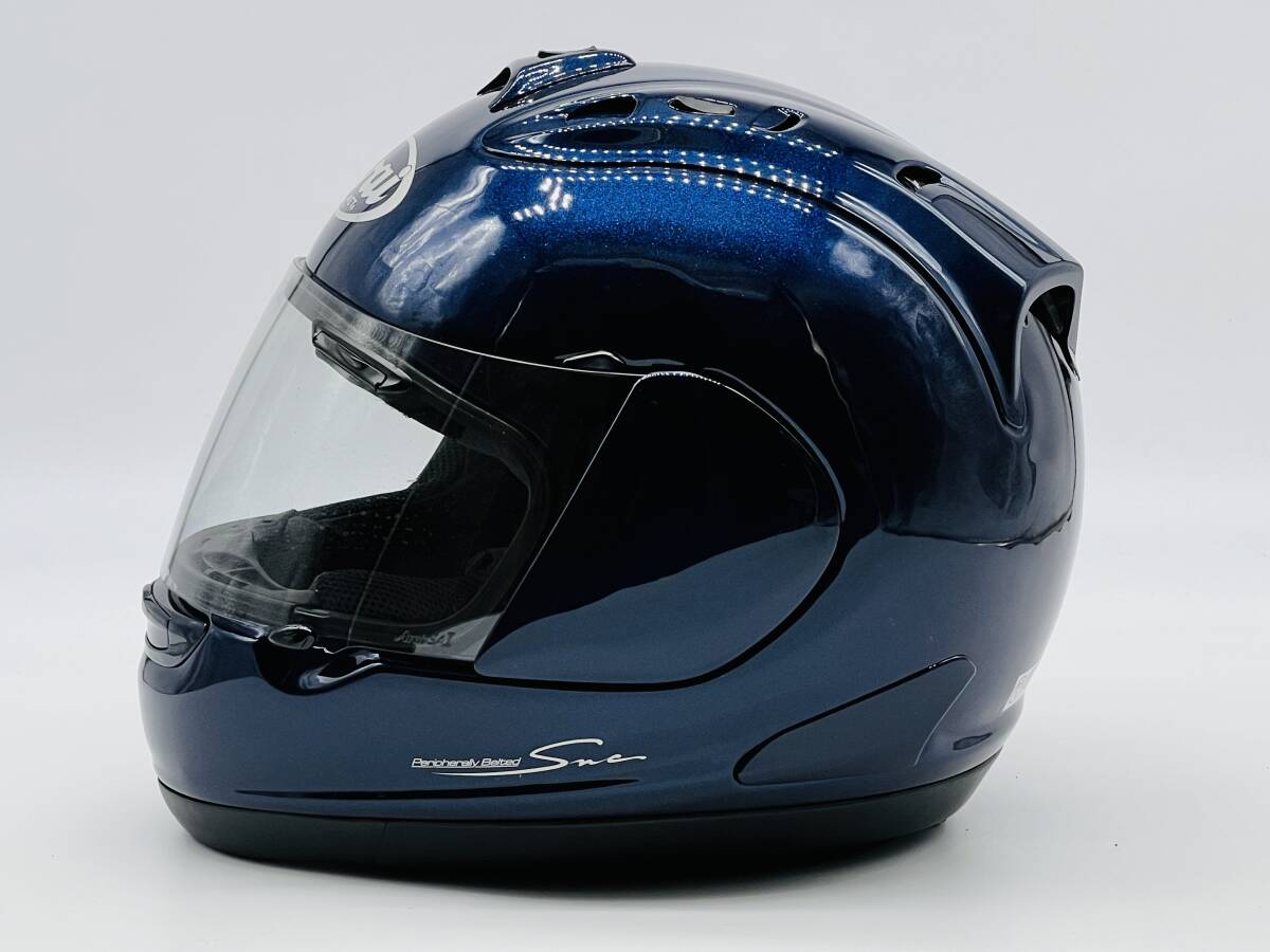 Arai アライ RX-7 RV グラスブルー RX7 RR5 GLASS BLUE フルフェイスヘルメット Lサイズ_画像6