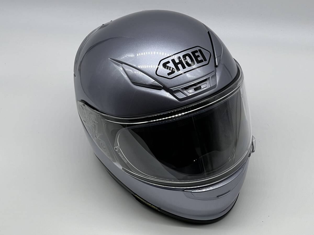SHOEI ショウエイ Z-7 ゼット-セブン Z7 パールグレーメタリック フルフェイスヘルメット Sサイズの画像1