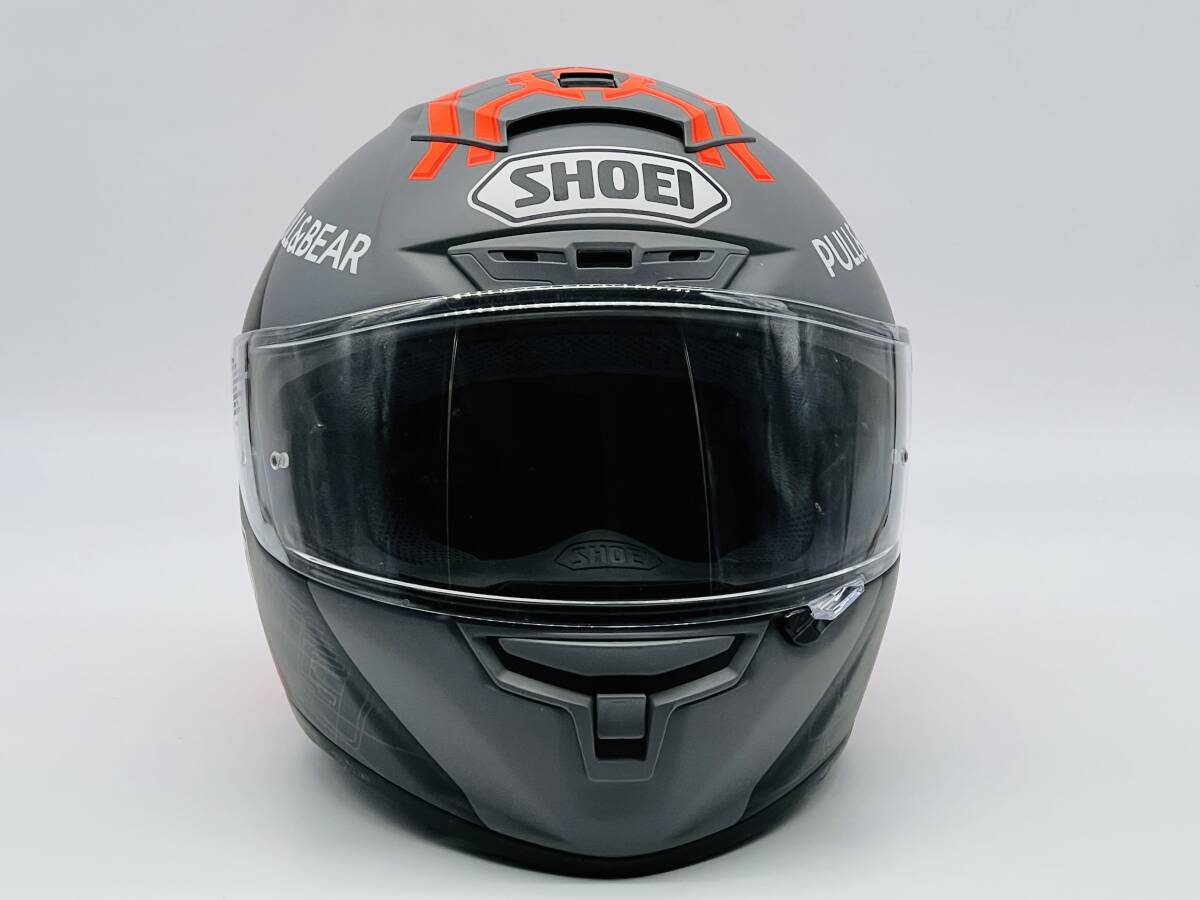 SHOEI ショウエイ X-Fourteen MM93 BLACK CONCEPT 2.0 エックス - フォーティーン MM93 ブラックコンセプト2.0 X14 RED/GREY XLサイズ_画像3