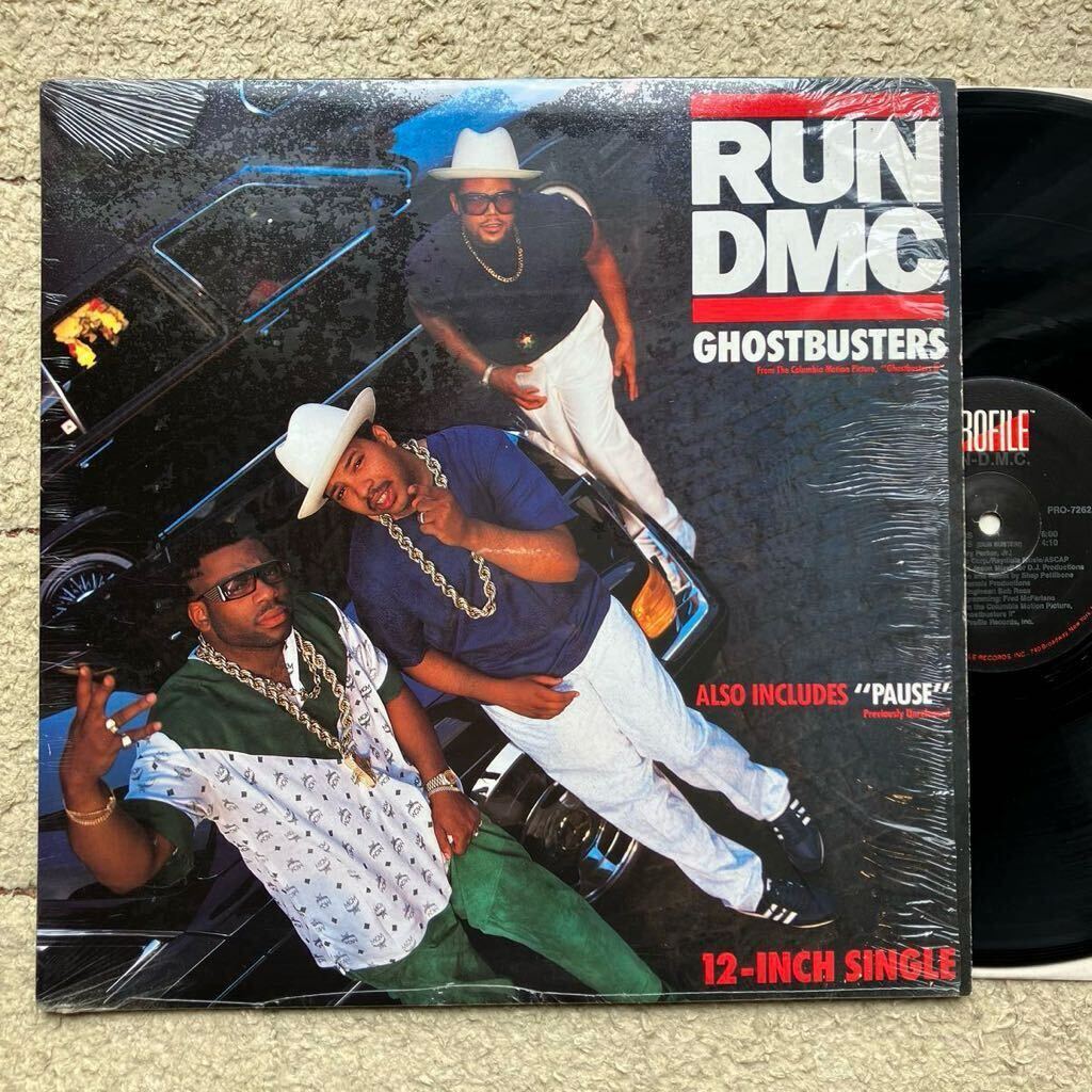 US ORIGI◆シュリンク付き◆12INCH◆Run DMC「Ghostbusters(ゴーストバスターズ)」◆1989年 PRO-7262◆Hip Hop, Stage & Screen LP_画像1