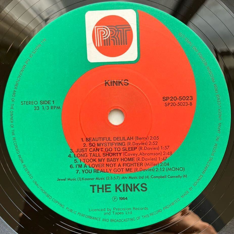 美盤 帯付き◆MAT1◆LP◆THE KINKS(ザ・キンクス)◆1983年 SP20-5023◆60's UK Rock Pops Oldies OBI レコード_画像8