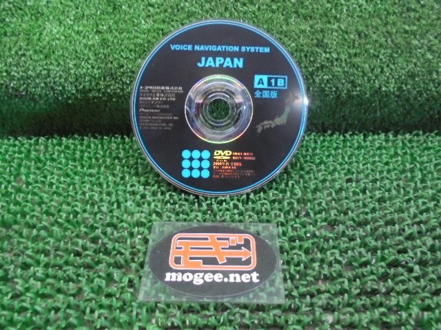 1FC6569 JP2)) トヨタ ウィッシュ ZNE10G 前期型 X 純正 DVDナビロム　発行2009年_画像1