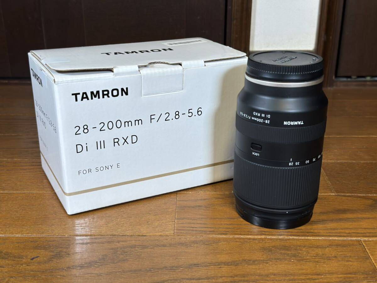 TAMRON 28-200mm F2.8-5.6 Di Ⅲ RDX SONY Eマウント_画像1