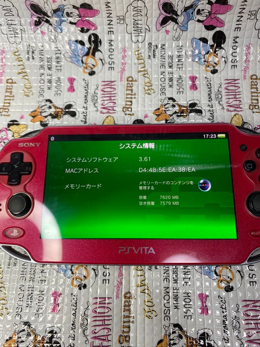 PSVITA本体1000レッド