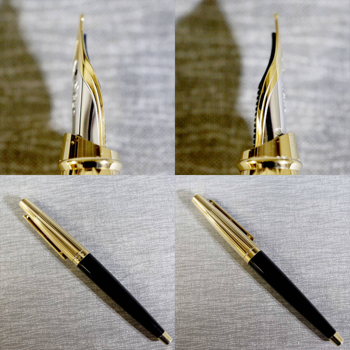 S.T.Dupont 万年筆 エリプシス 縛る ゴールド S.T.Dupont 万年筆 エリプシス 縛る ゴールド