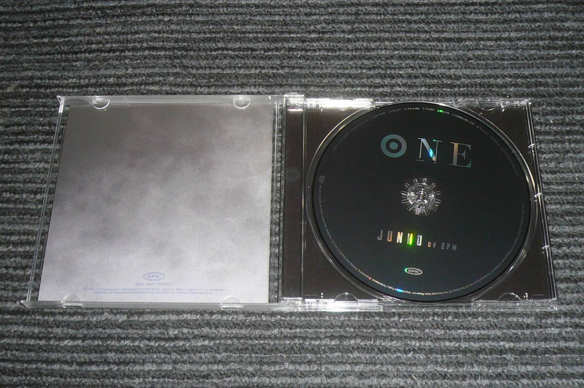 ジュノ/JUNHO 2PM「ONE ～JAPAN SPECIAL EDITION～」CD 日本盤 BESTの画像3