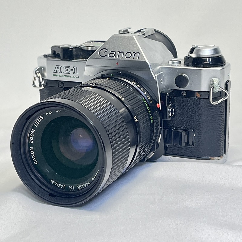 Canon キャノン AE-1 Program プログラム シャッター泣きません 作動しますが フィルムテスト出来ていません_画像1