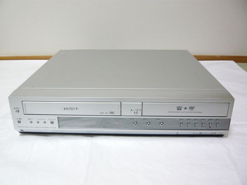 ■ TOSHIBA 東芝 RD-XV34SJ VHS DVD HDD レコーダー ■ [現状品]_画像1