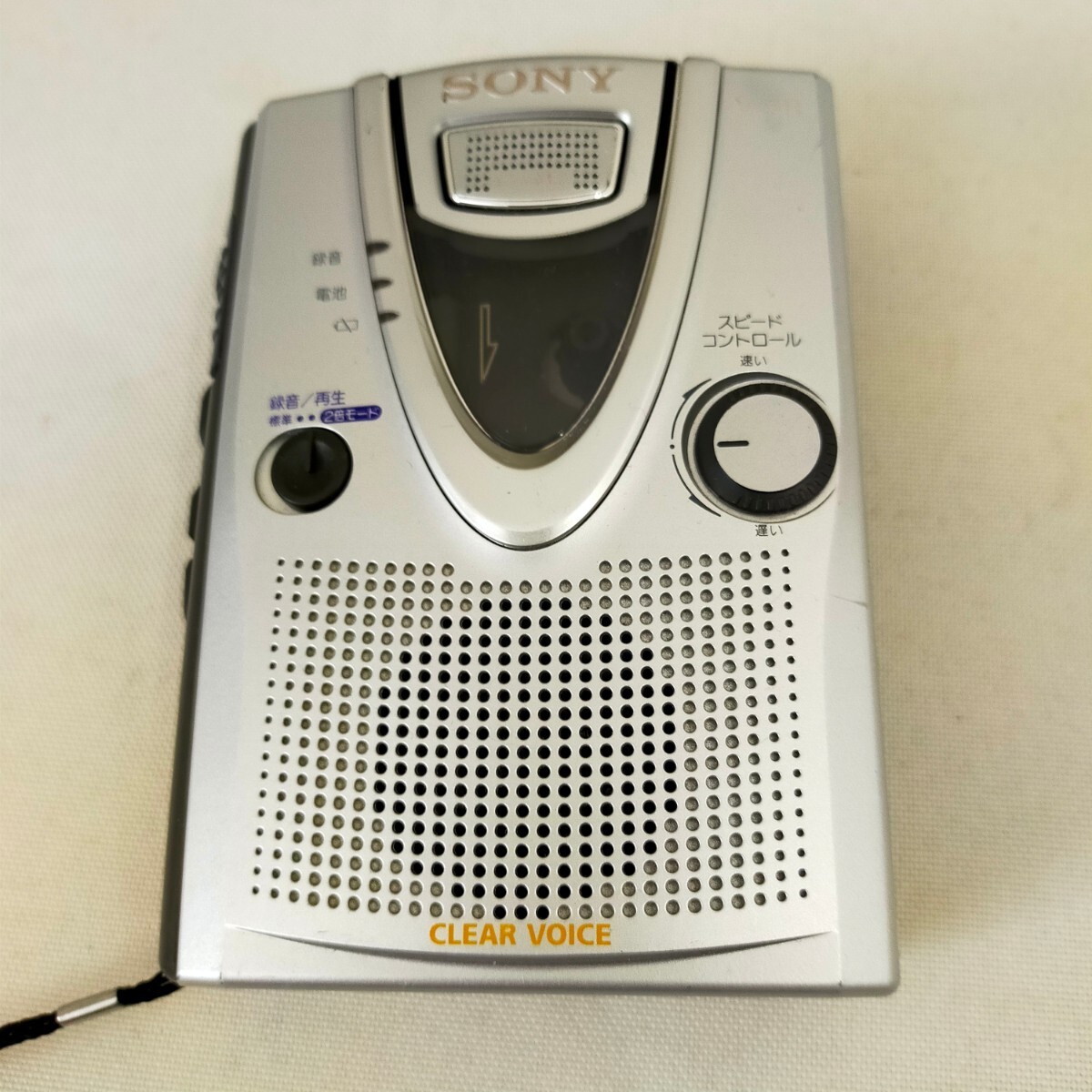 ★ジャンク品★SONY TCM-400 カセットコーダー ソニー  カセットプレーヤーの画像1