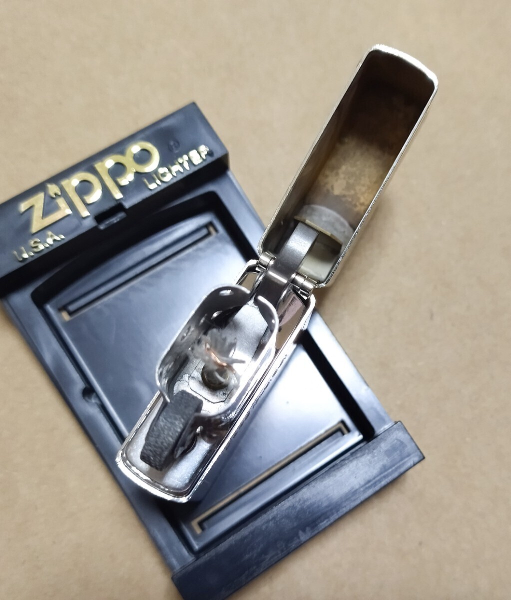 ZIPPO GOLD&SILVER 1993年 両面加工 シリアルナンバー付限定品 ビンテージ 未使用品_画像7