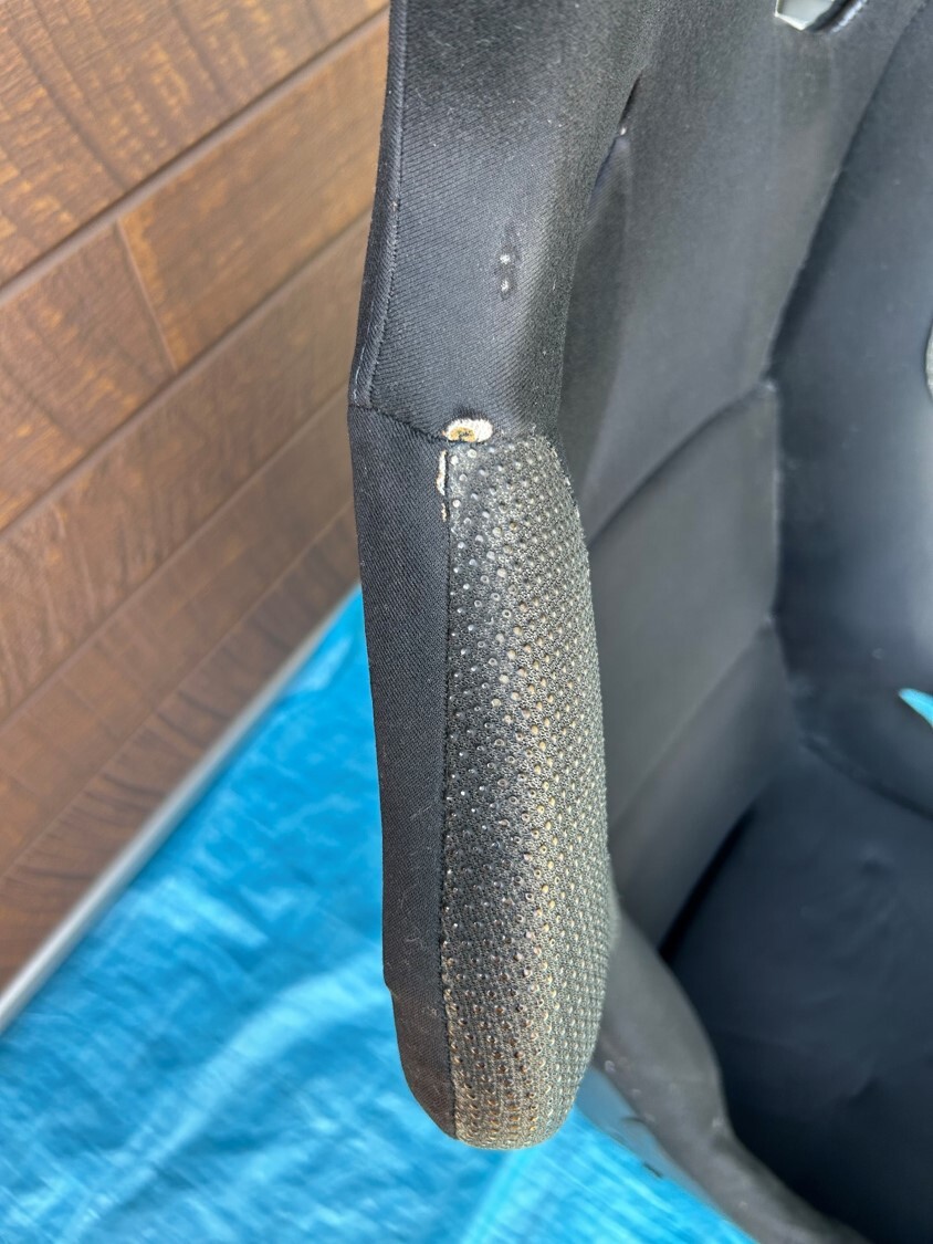 RECARO SP-G レカロ SPG フルバケットシート 黒色 ブラック サイドステー付き 軽量 サーキット走行 レーシング モータースポーツの画像9