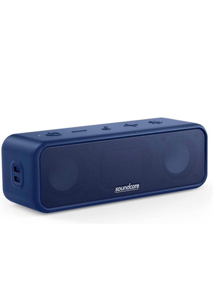 ANKER SoundCore3 Bluetooth スピーカー アンカー 防水 小型 Portable ネイビー