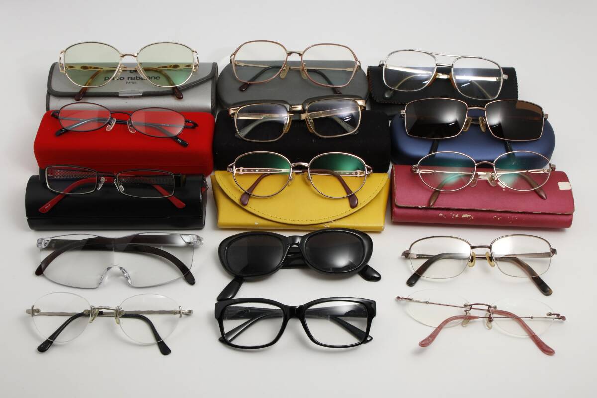  glasses magnifier type sunglasses farsighted glasses glasses case set . summarize SPRIT ET17715 RODENSTOCK RICHARD TITANOS JINS retro USED goods 