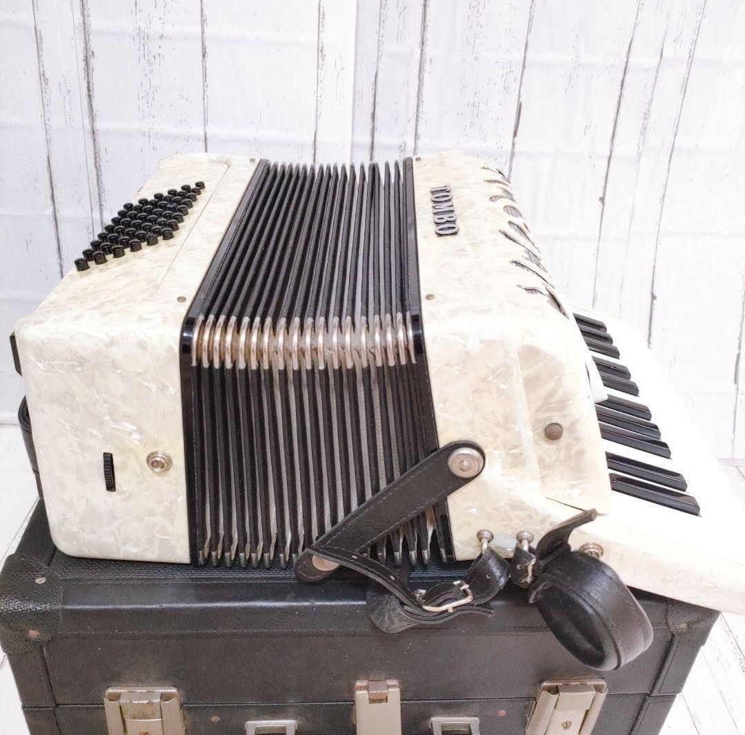 希少品】TOMBO J261 アコーディオン ハードケース 鍵付き トンボ 希少品】TOMBO J261 アコーディオン ハードケース 鍵付き トンボ