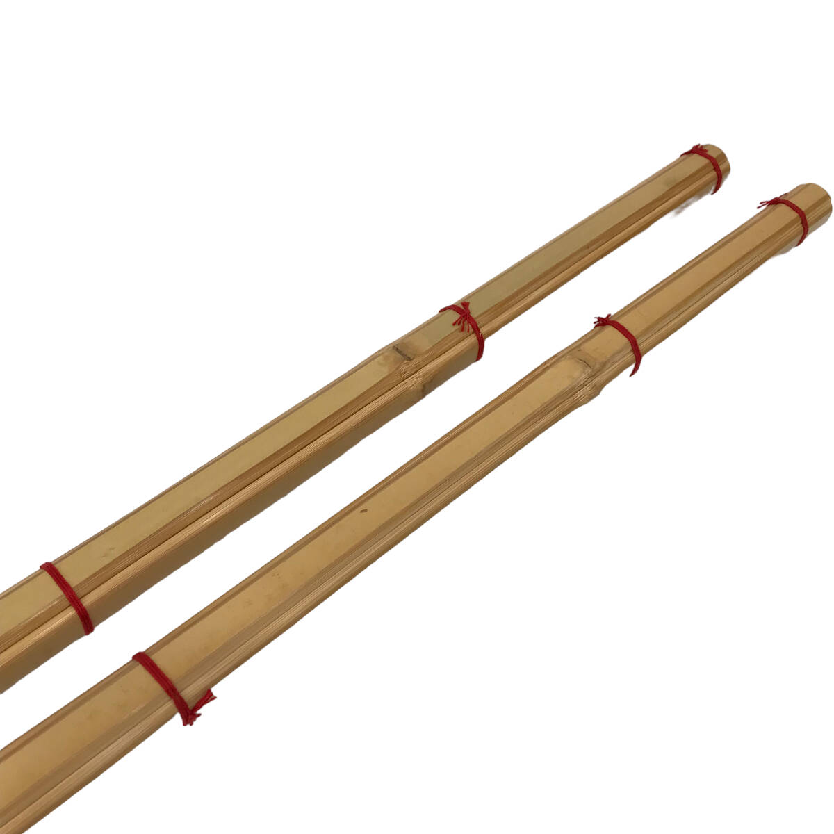 24K089 6 бамбуковый меч ..6 шт. комплект 36× 2 шт 37× 2 шт бамбук только 37× 2 шт с футляром б/у 