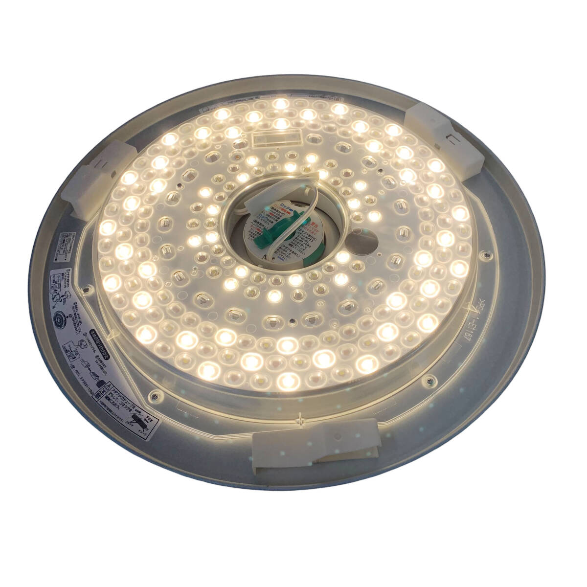 24C195_5 HITACHI 日立 LEDシーリングライト LEC-AH60C ～6畳用 リモコン付き 2015年 照明器具 中古_暖色