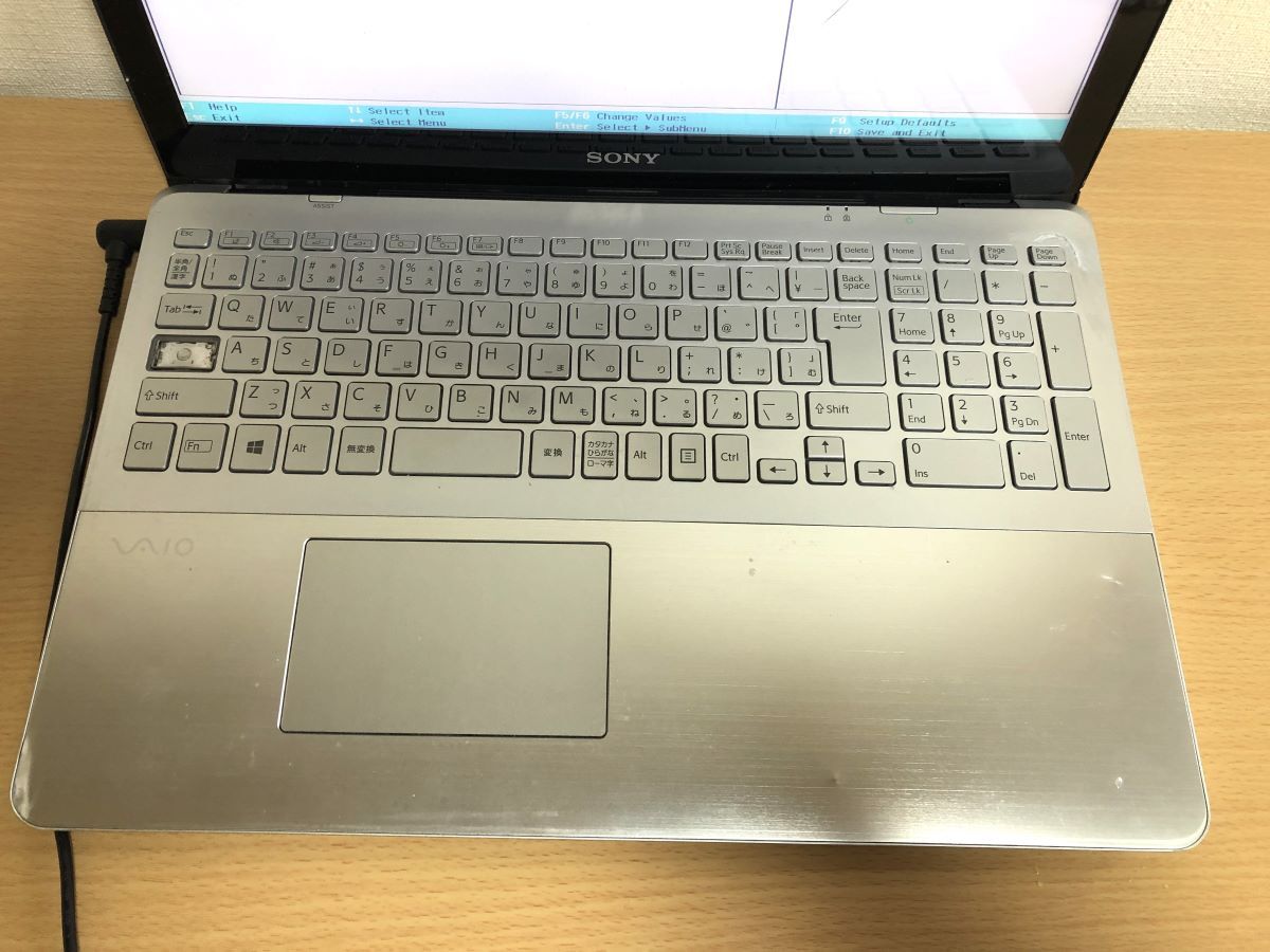 ★☆ SONY VAIO SVF15A17CJS ノートパソコン ジャンク_画像2