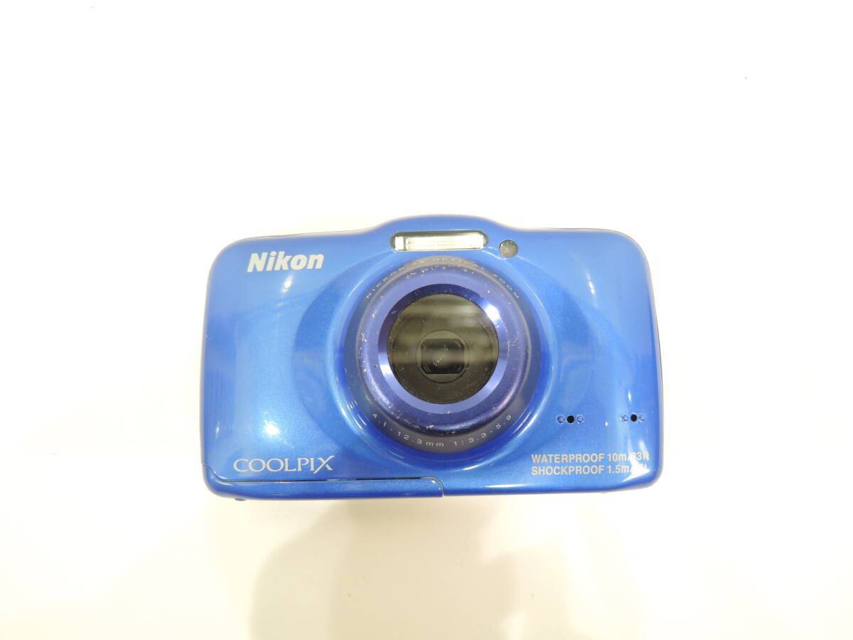 Nikon COOLPIX S32 コンパクトデジタルカメラ 起動確認済み A3188