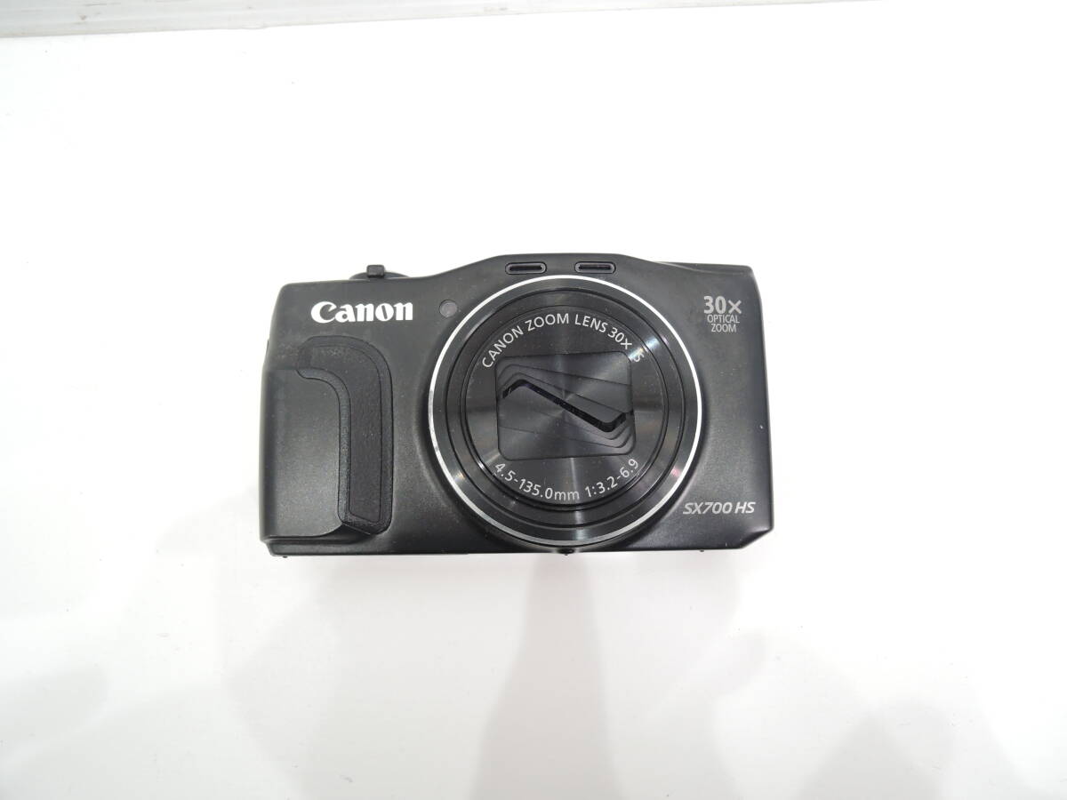 Canon PowerShot SX700 HS ブラック　通電ジャンク　A3235_画像1