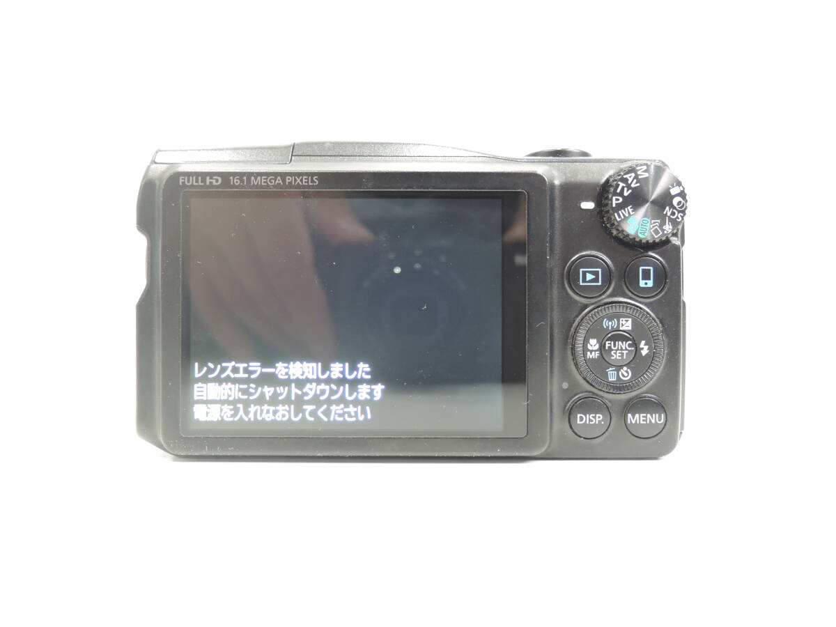Canon PowerShot SX700 HS ブラック　通電ジャンク　A3235_画像6