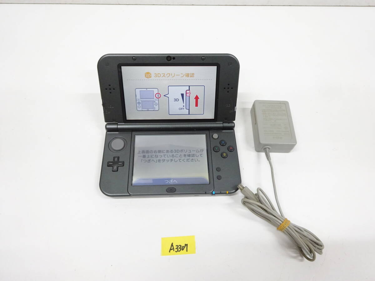 Nintendo 任天堂 ニンテンドー New3DSLL 本体 動作確認済み　A3307_画像1