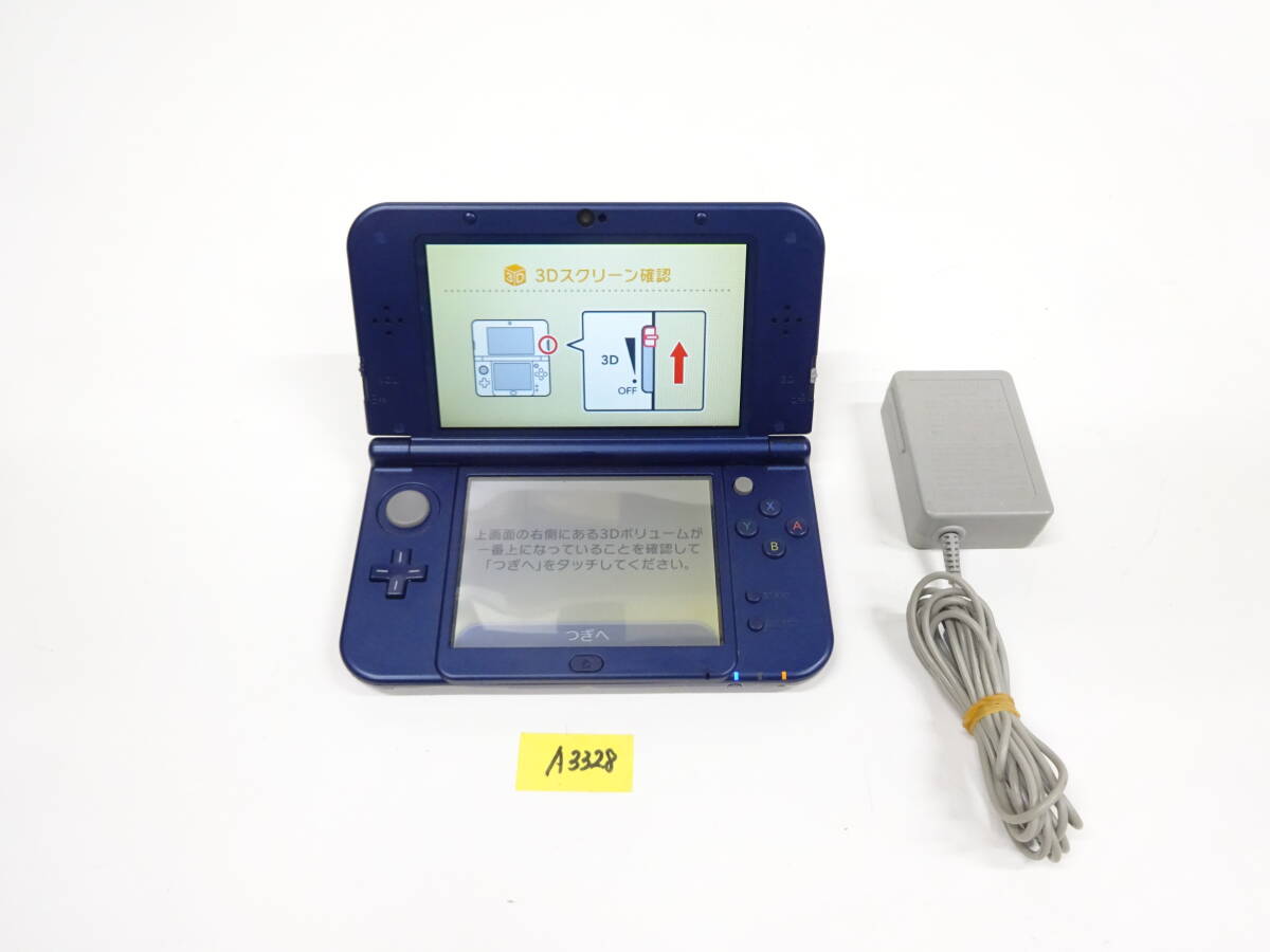 Nintendo 任天堂 ニンテンドー New3DSLL 本体 動作確認済み　A3328_画像1