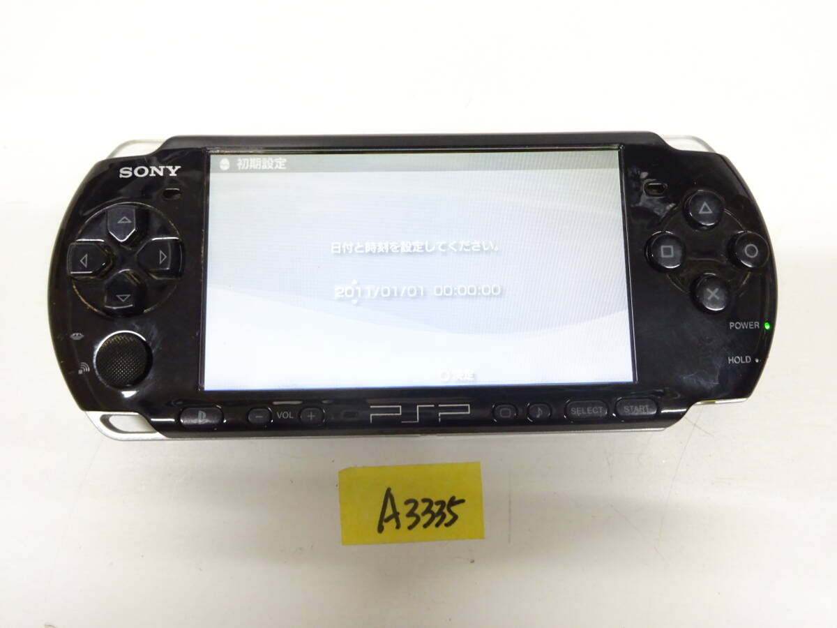 SONY プレイステーションポータブル PSP-3000 動作品 本体のみ A3335の画像1