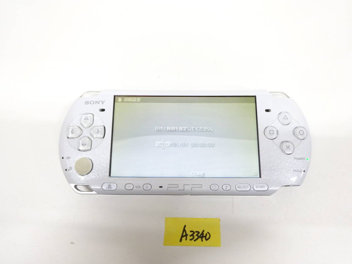 SONY プレイステーションポータブル PSP-3000 動作品 本体のみ A3340の画像1