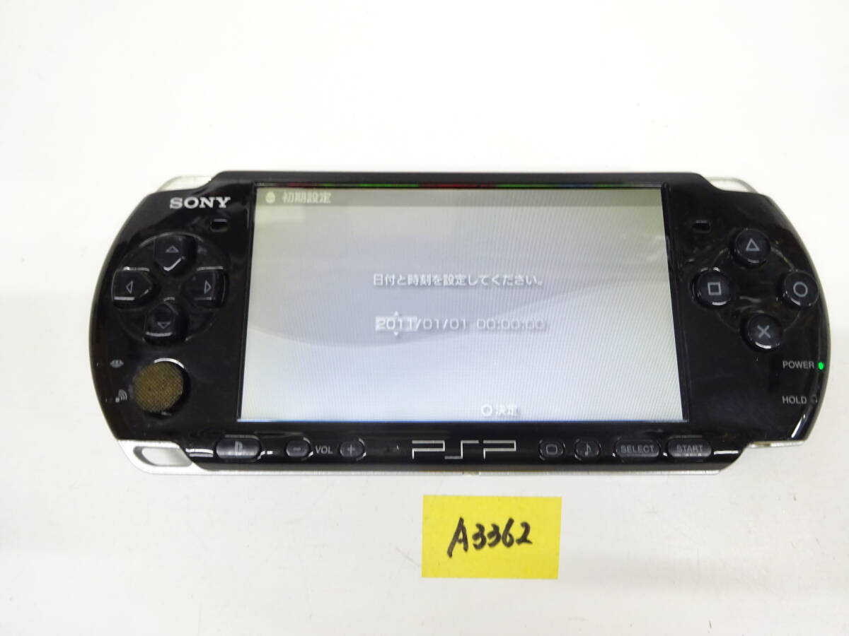 SONY プレイステーションポータブル PSP-3000 動作品 本体のみ A3362の画像1