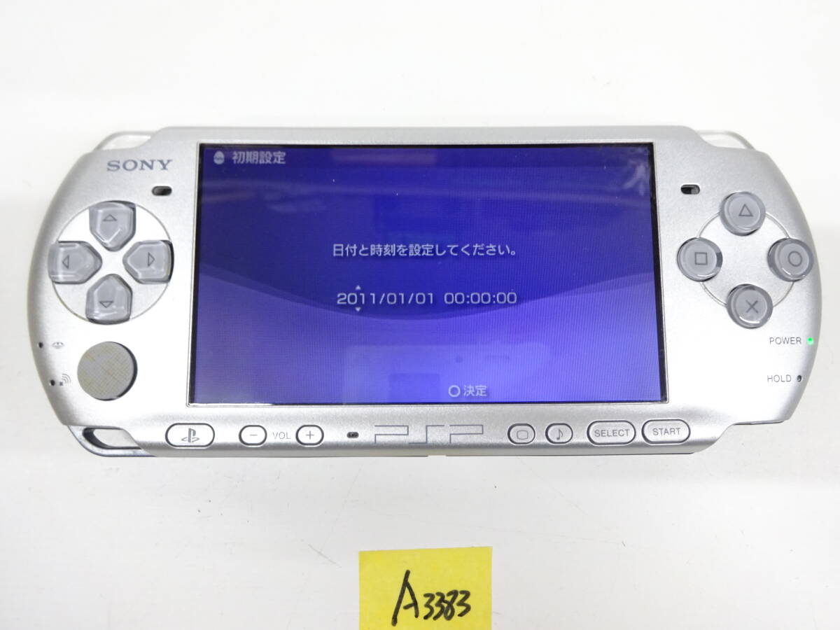 SONY プレイステーションポータブル PSP-3000 動作品 本体のみ A3383の画像1