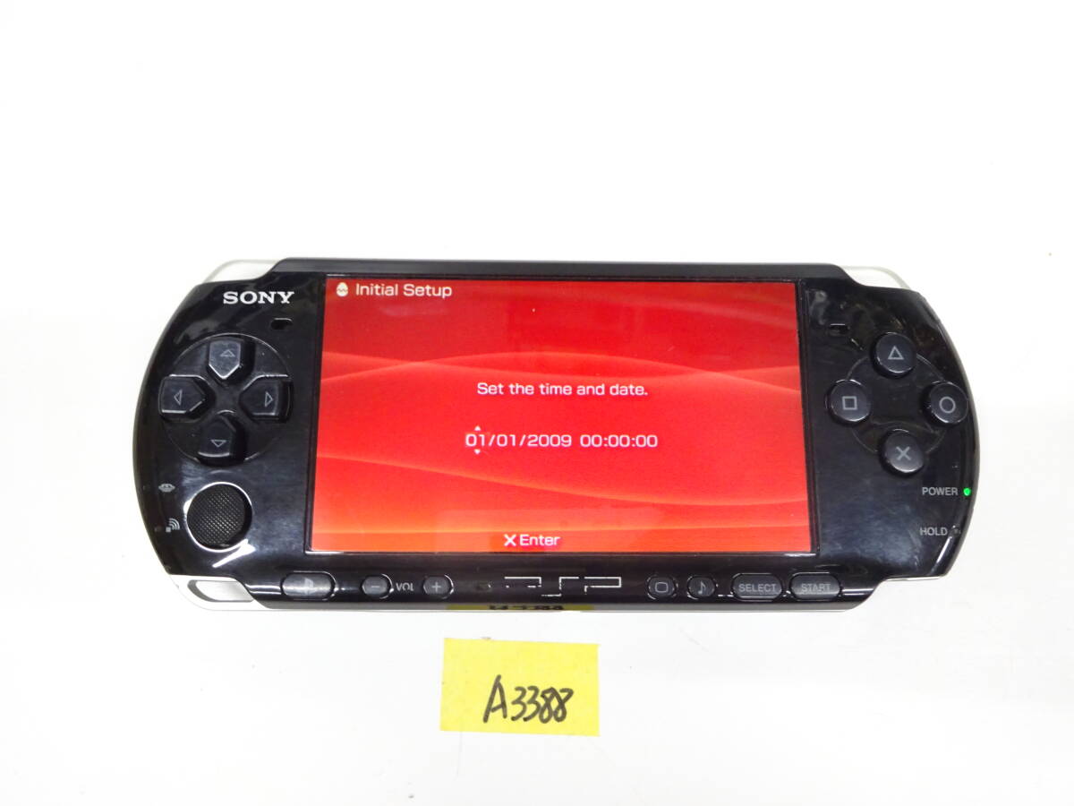 SONY プレイステーションポータブル PSP-3000 動作品 本体のみ A3388の画像1