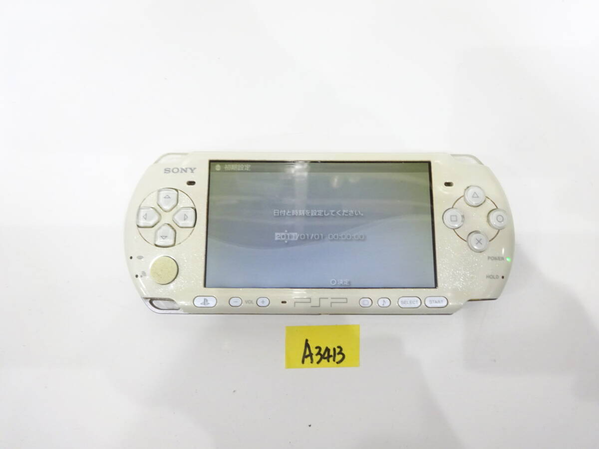 SONY プレイステーションポータブル PSP-3000 動作品 本体のみ A3413_画像1