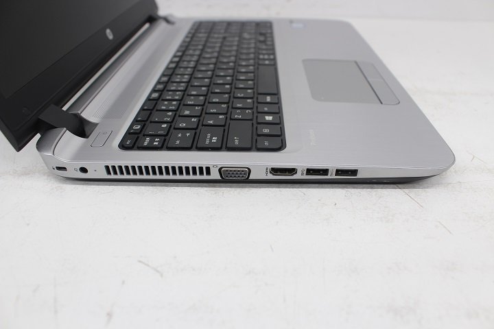 現状 ProBook 450 G3 第6世代 Core i3 6100U /4GB/15.6インチ /Wi-Fi/USB3.0/HDMI端子/Win8モデル☆_画像6