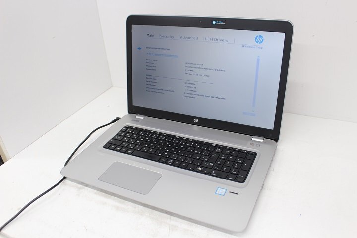 現状 ProBook 470 G4 第7世代 Core i5 7200U /8GB/17.3インチ/Wi-Fi/USB3.0/Type-C/HDMI端子/Win10モデル☆_画像2