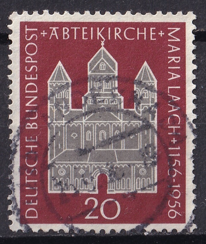1956年西ドイツ マリア・ラーハ修道院聖堂 20pfの画像1