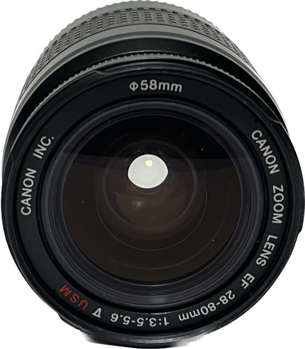 ★良品★ Canon ZOOM LENS EF 28-80mm F3.5-5.6 V USM #13.330の画像4