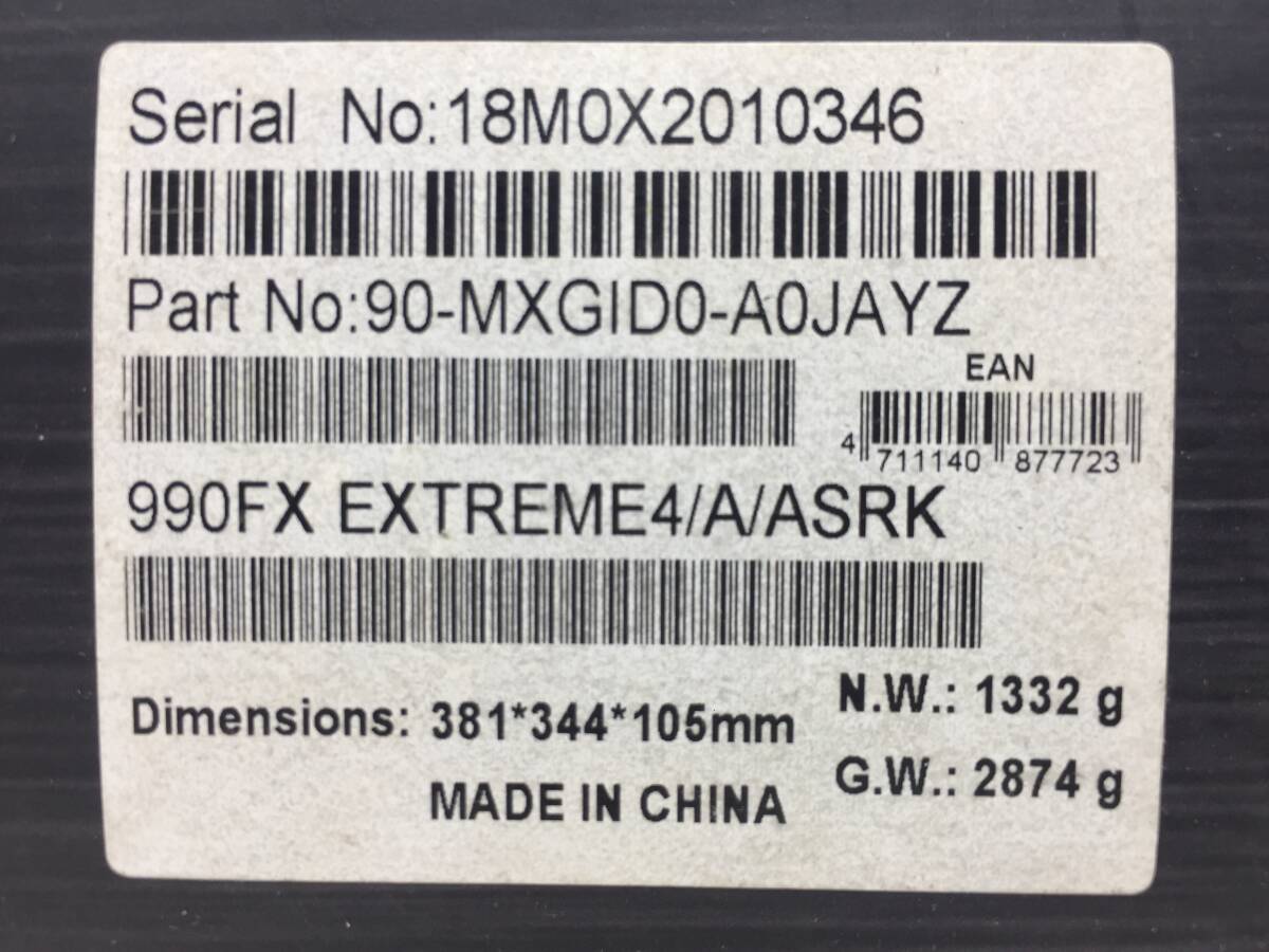 EY-756 ASRock マザーボード 990FX Extreme4 AM3+ の画像4