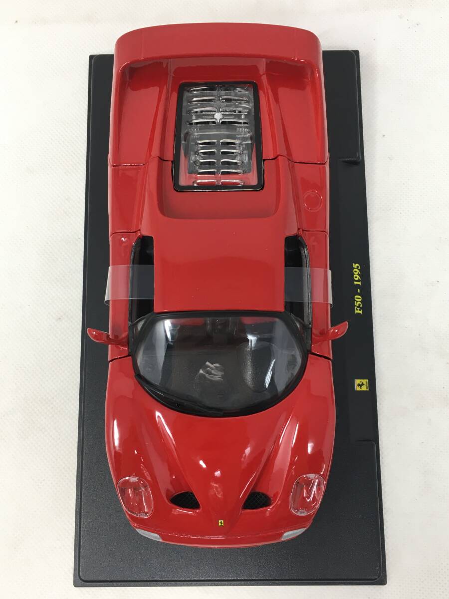 EY-712 未使用 開封済 Burago ブラーゴ Ferrari フェラーリ 1/24フィギュア/ミニカー F50 1995年型_画像7