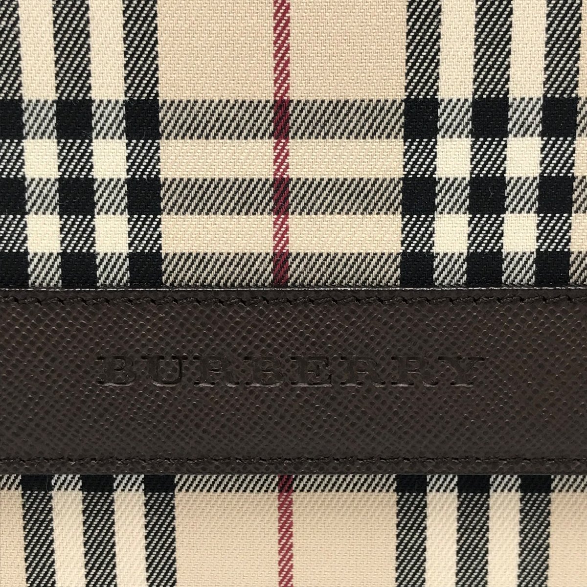 BURBERRY バーバリー　クラシックチェック かぶせ仕様ショルダーバッグ 斜め掛け ノヴァチェック チェック柄×ブラウン 元箱入り fe ABH_画像2