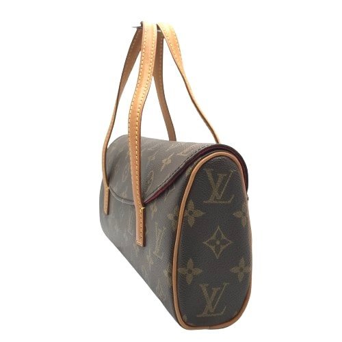 LOUIS VUITTON モノグラム ソナチネ M51902 ルイヴィトン 手提げ ハンドバッグ 手提げ ブラウン LV レディースバッグ fe ABF_画像3