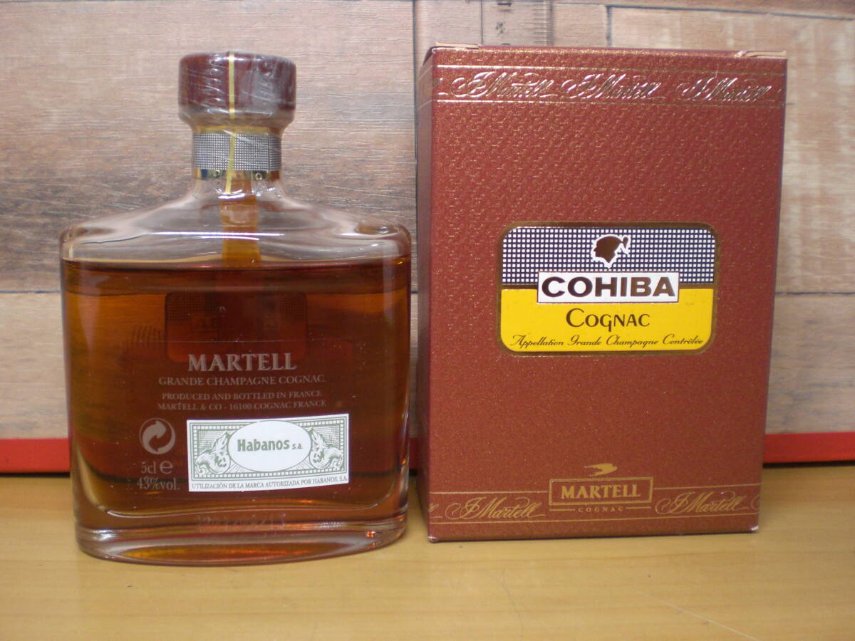 MARTELL COHIBA ミニチュアボトル_画像2