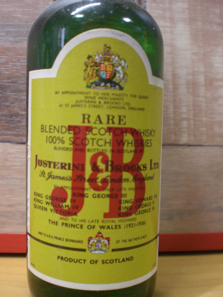 J&B,BELL'S12 2本セットミニチュアボトル_画像4